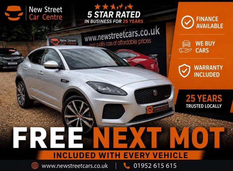 2019 Jaguar E-Pace 2.0 D180 R-Dynamic HSE Auto AWD Euro 6 (s/s) 5dr ESTATE Diesel Automatic