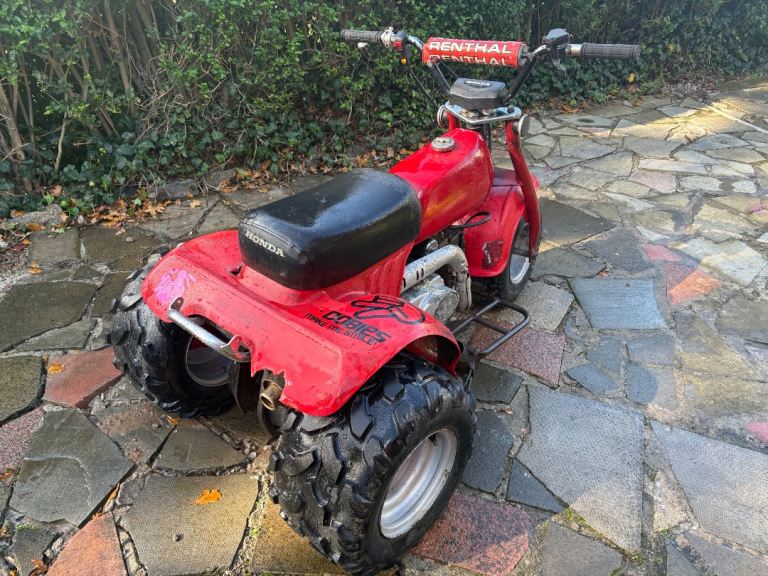 1985 Honda ATC70 ATC 70 Starts Runs Drives Kids Motorcycle Motorbike Trike Collectible Vintage