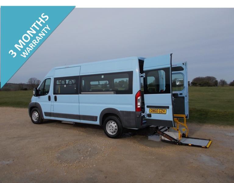 2010 FIAT DUCATO 13 SEAT WHEELCHAIR ACCESSIBLE DISABLED MOBILITY MINIBUS