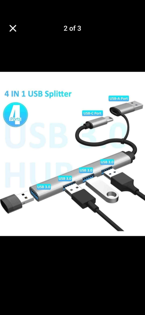 USB C Multiport Adapter USB C Hub HDMI Ultra Slim with USB 3.0 Ports