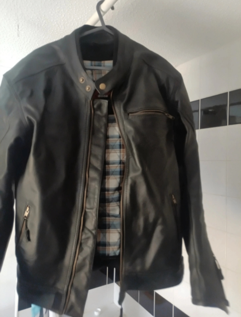 Weise motorcycle leather jacket 