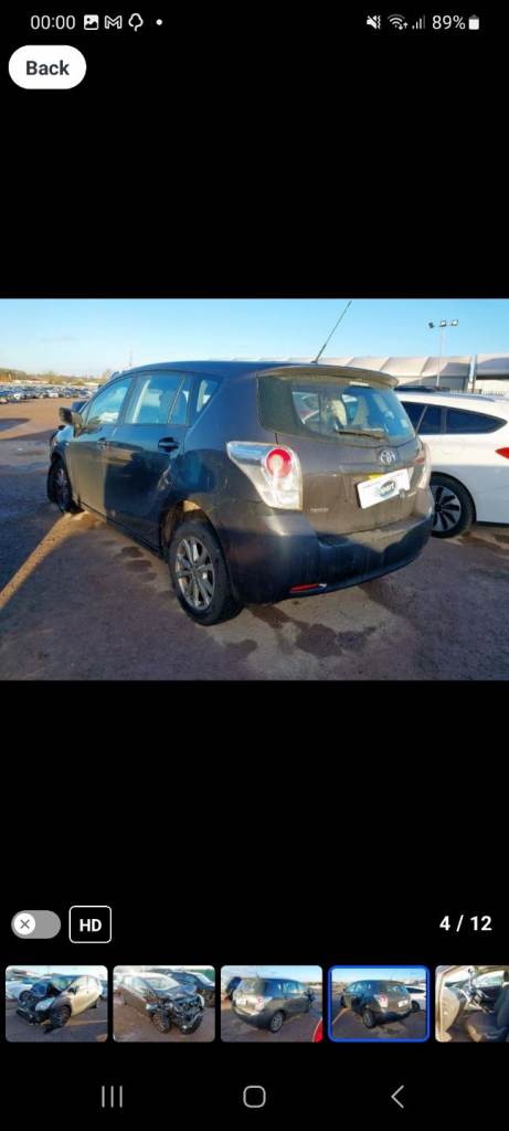 Toyota verso 2011 breaking 