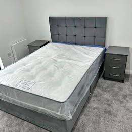 Huge Savings || Divan Double Bed Here (Optional)