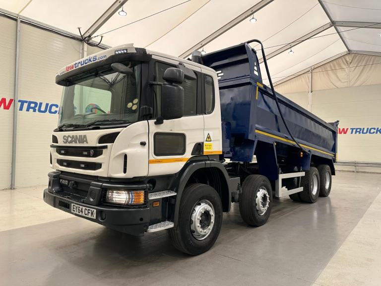 Scania P410 8x4 Day Cab Steel Tipper Manual