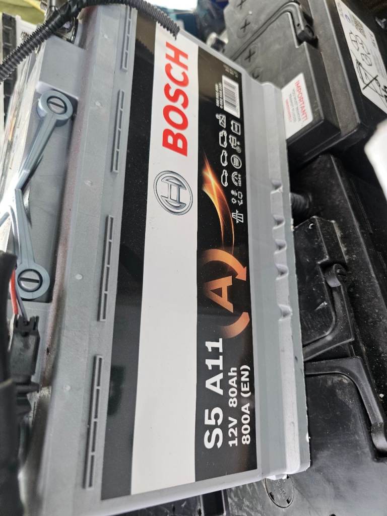 Car battery, stop and start, 80ah