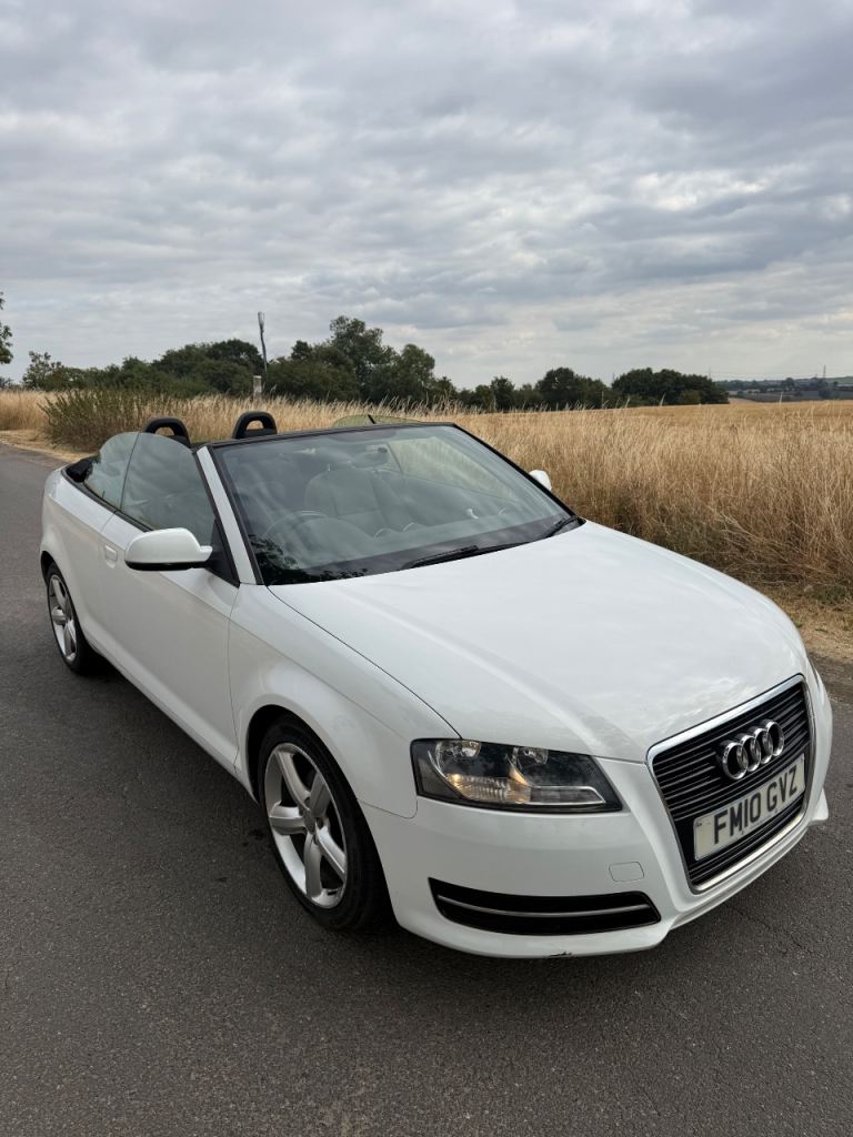 Audi, A3, Convertible, Diesel, 85k miles, 2010, Manual, 1598 (cc), 2 doors