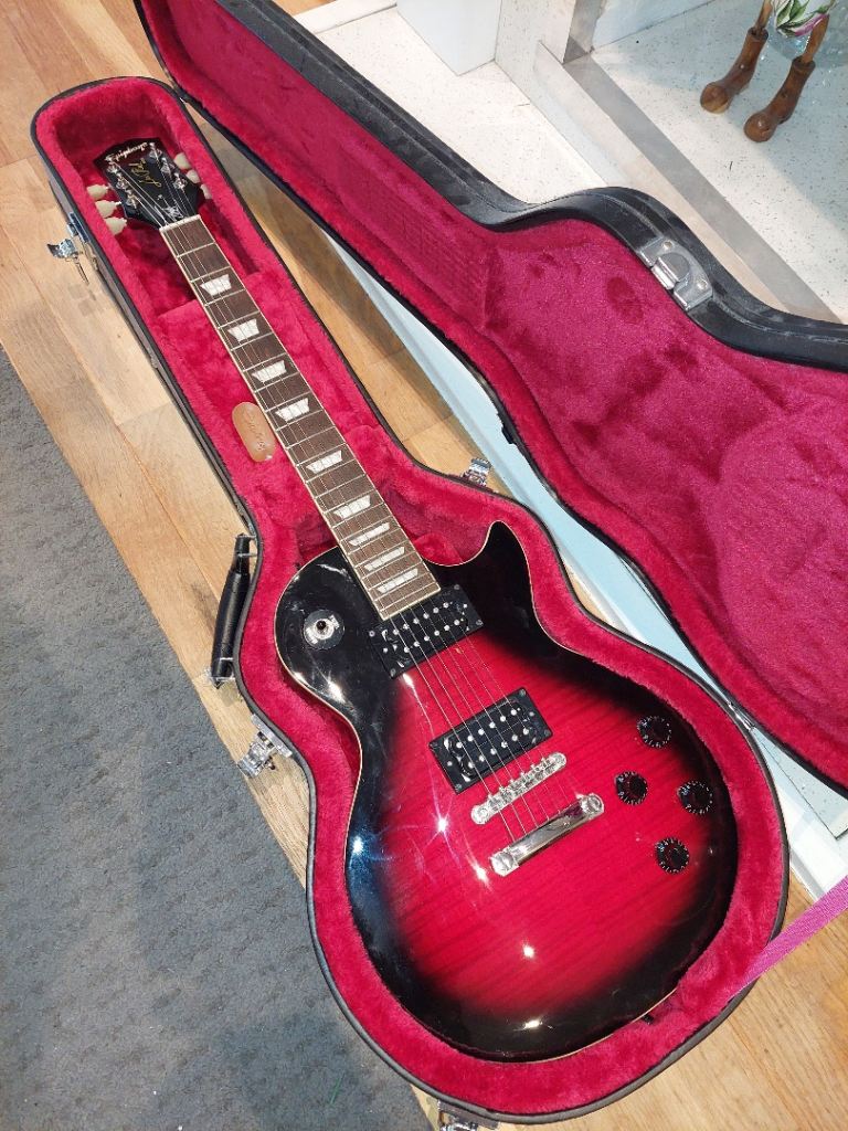 Slash Epiphone Les Paul (by Gibson Asia) Vermillion Burst 2021 Guitar