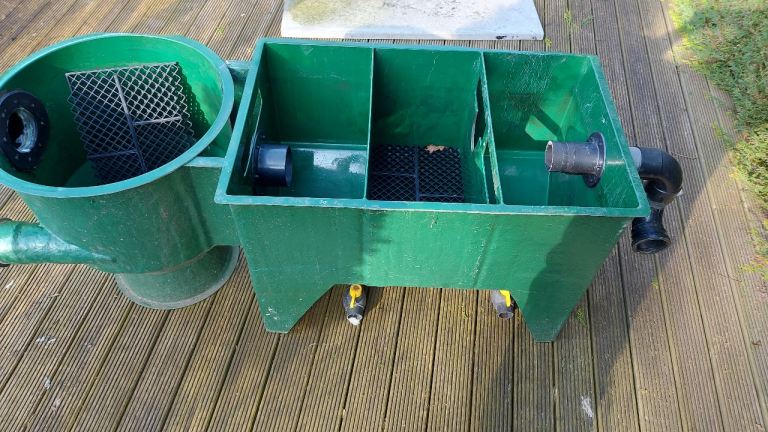 Kockney Koi Fibreglass 3 Bay Filter with Vortex Chamber