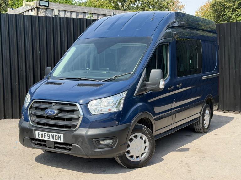 2020 Ford Transit 2.0 350 EcoBlue Trend Crew Van RWD L2 H2 Euro 6 (s/s) 6dr PANEL VAN Diesel Manual