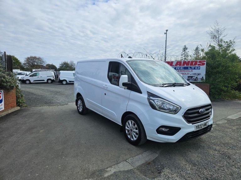 2022 ON 22 PLATE FORD TRANSIT CUSTOM 280 LIMITED TDCI 130 SWB ULEZ FREE ZONE