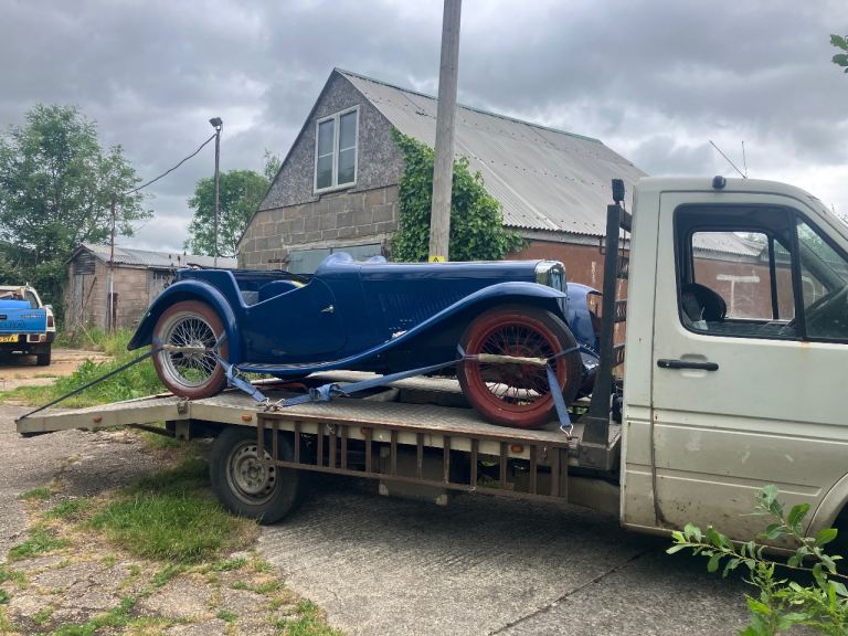 Classic car transport 