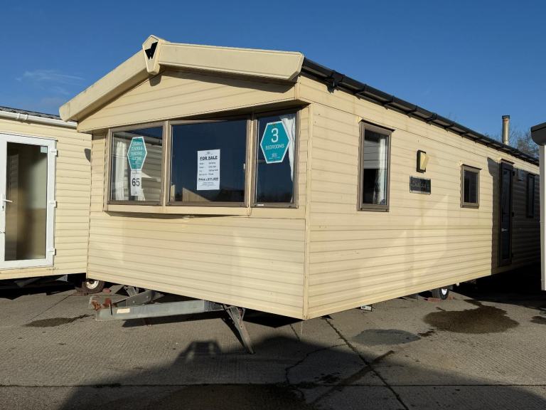 3 Bed Willerby Static Caravan - Double Glazed - Offsite Sale / Own Land / Farms