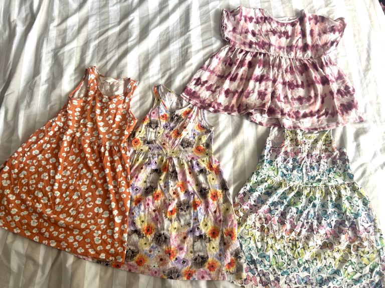 Girls Summer Dresses Bundle - Good Condition