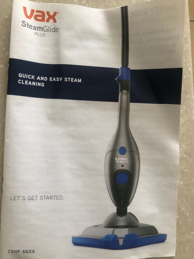 Vax Steamglide floor cleaner