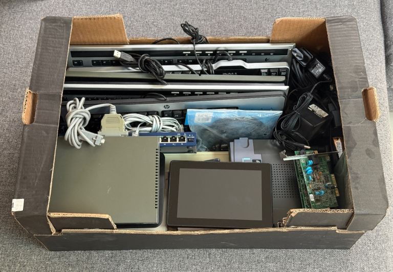 Computer Hardware Bundle - Routers, Switches, Keyboards & loads more. 
