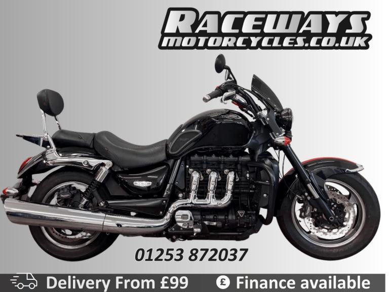 TRIUMPH ROCKET III ROADSTER 2014 14 REG 19,812 MILES BLACK 2294CC 