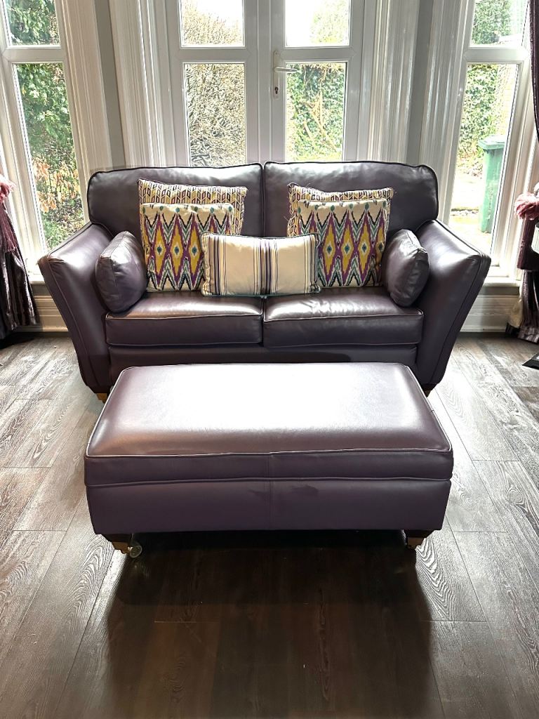 Double Sofa Set with matching storage ottoman from MultiYork 