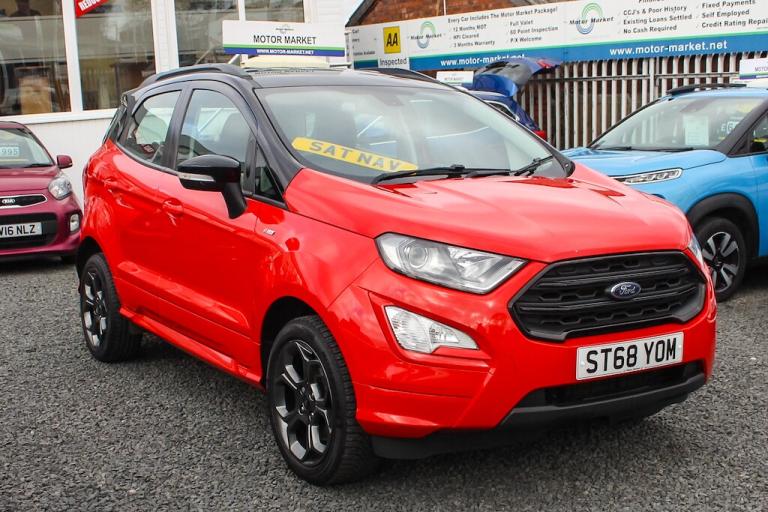 2018 Ford Ecosport 1.0T EcoBoost ST-Line SUV 5dr Petrol Manual Euro 6 (s/s) (100 ps) SUV Petrol M...