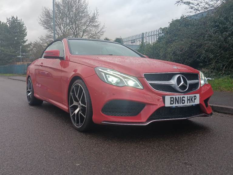 Mercedes-Benz E220D AMG LINE AUTO HPI CLEAR CONVERTIBLE FSH