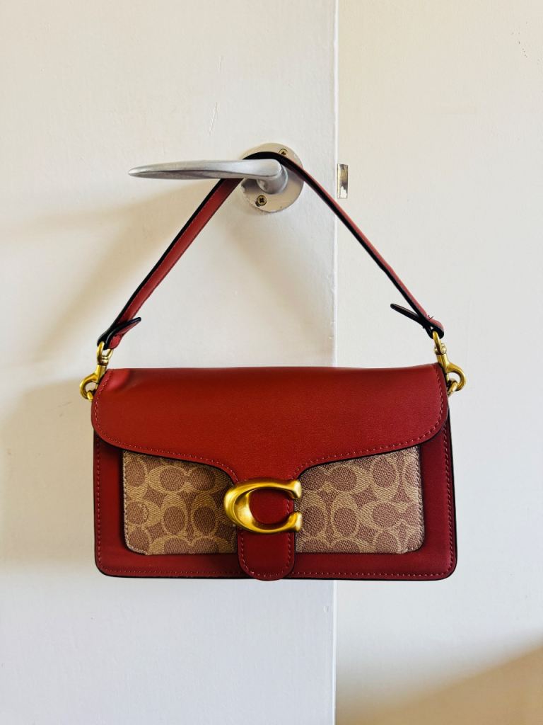 Coach Red Tabby Shoulder Bag 26 – Excellent Condition