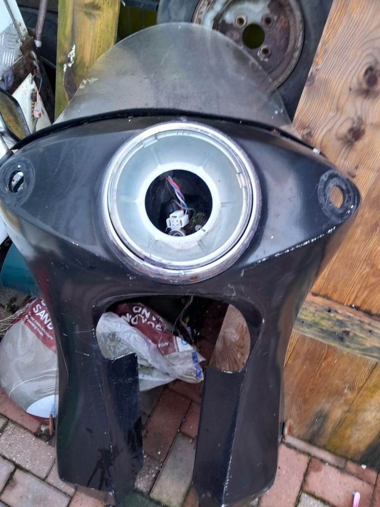Vintage motorcycle fairing 