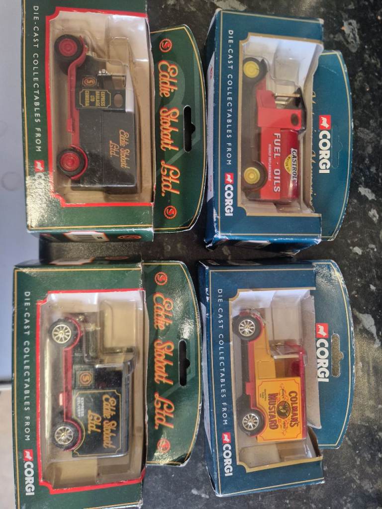 Corgi die cast trucks