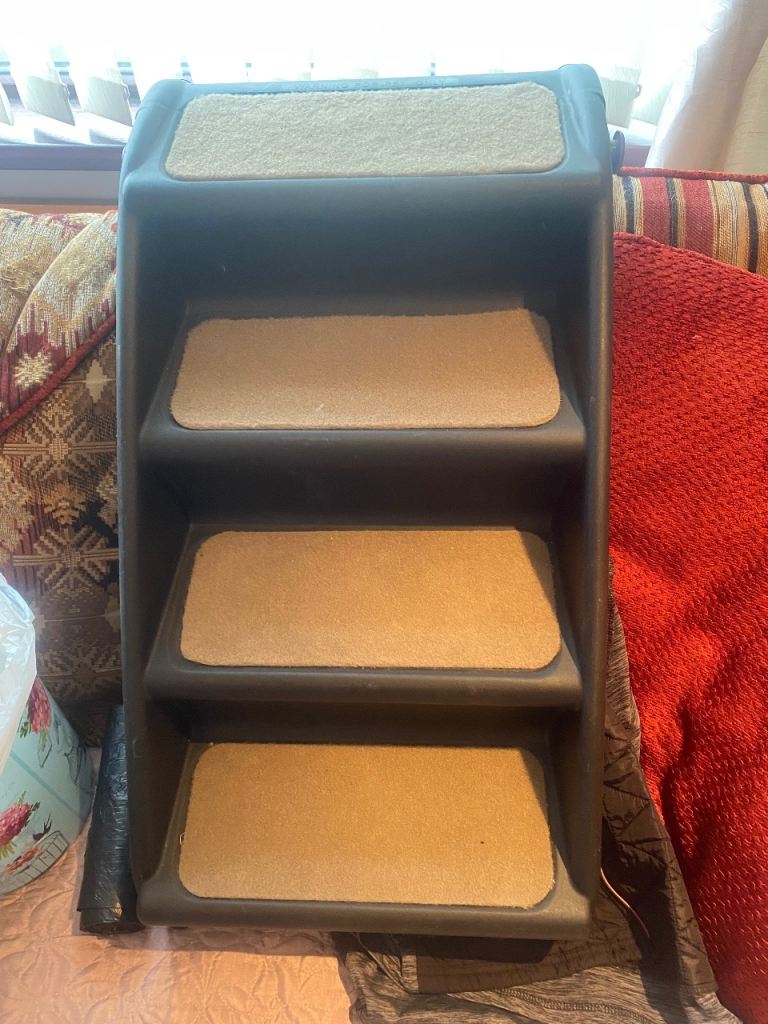 Dog carriers and steps