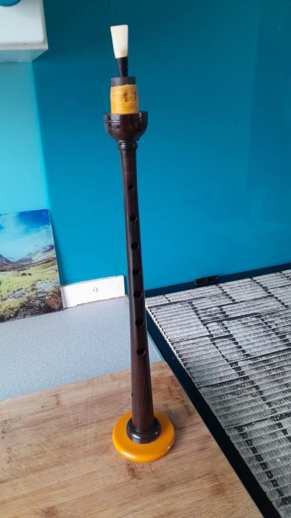 Bagpipe Chanter by R.G.Hardie of Glasgow African Blackwood