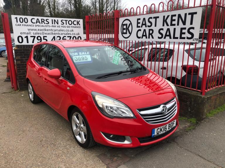 2016 Vauxhall Meriva 1.4i Tech Line MPV 5dr Petrol Manual Euro 6 (100 ps)