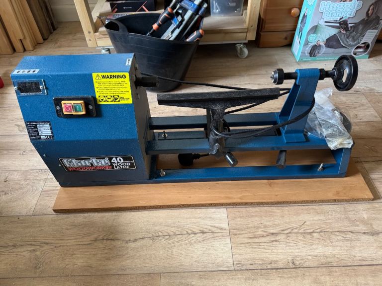 Wood turning lathe and extension 