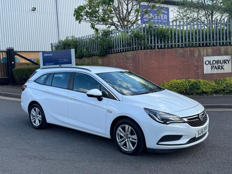 2016 Vauxhall Astra 1.6 CDTi 16V ecoFLEX Tech Line 5dr ESTATE Diesel Manual