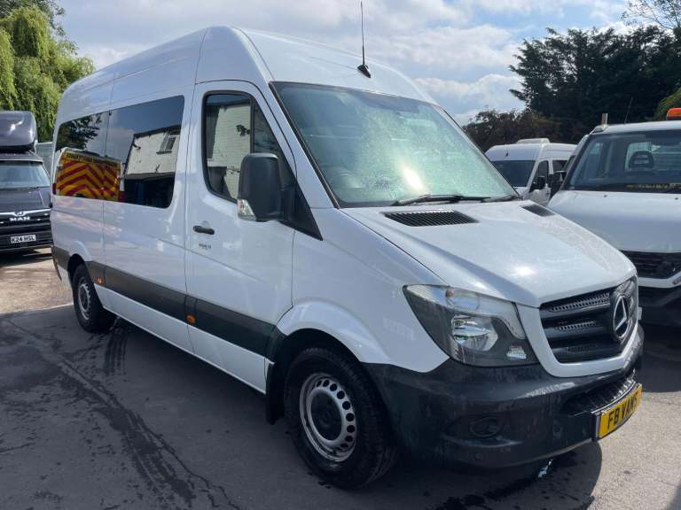 MERCEDES-BENZ SPRINTER 2.2 CDI 314 140BHP 13 SEAT AUTOMATIC MINIBUS EURO 6 2017