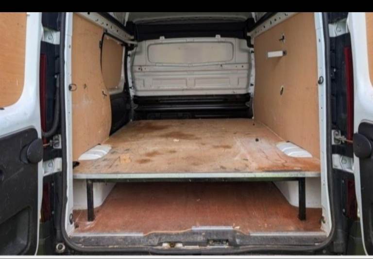 Van raised floor