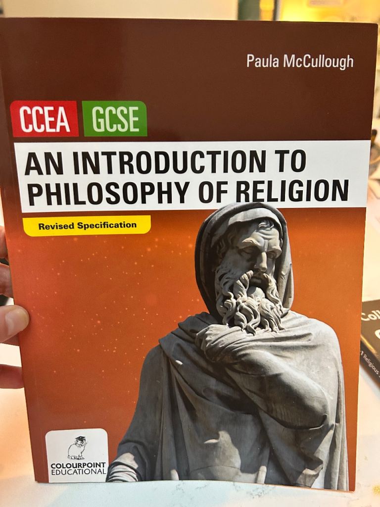 CCEA GCSE religious studies philosophy of religion