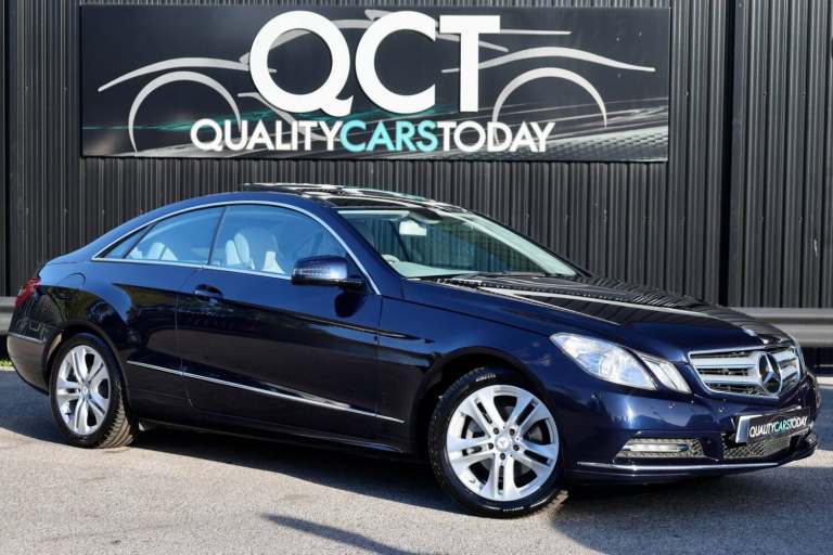 2012 Mercedes E Class E250 CGI Coupe SE *Cavansite Blue + Nappa + Pano Roof *