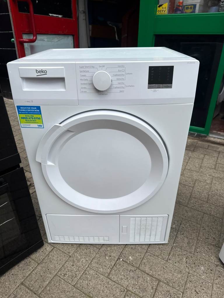 Beko 8 kg condeser tumble dryer   Fully warranted   £139
