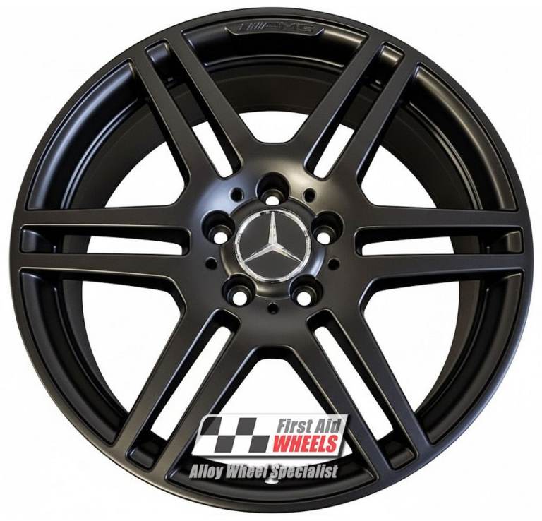 MERCEDES E CLASS 2 DOOR A207 C207 1x 18" GENUINE AMG SATIN BLACK REAR ALLOY WHEEL S353BSR
