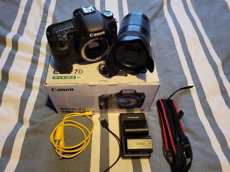 Canon 7d with lens low usage 
