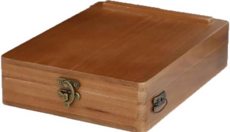 MESSENGER BOX Multifunctional Artist Tool and Brush Storage Box