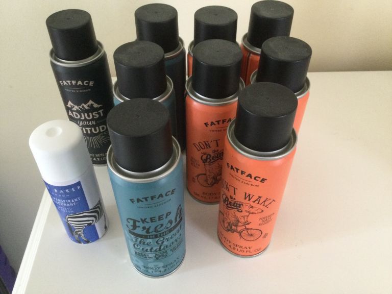 FAT FACE BODY SPRAYS FOR MEN