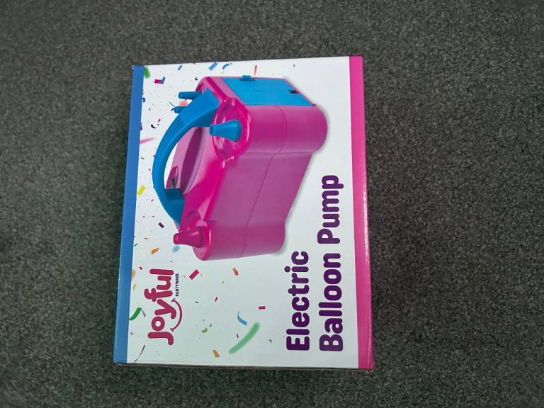 Joyful Partyware Electric Balloon Pump – Brand New in Box