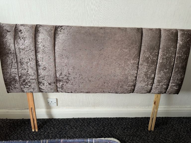 Double bed head board 54ins wide by 20ins deep