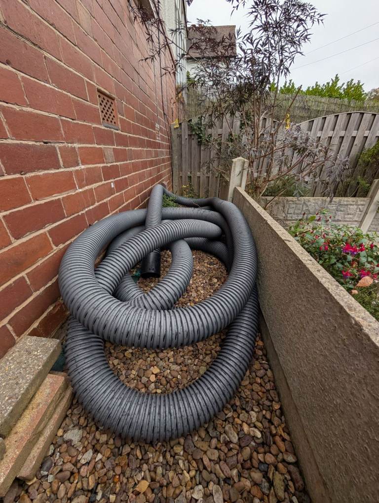 image for Perforated land drainage pipe - 100mm x 13m