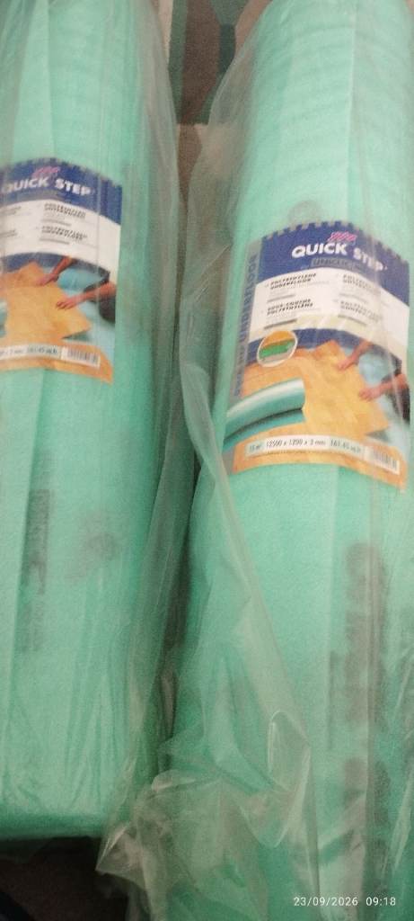 Laminate Underlay - Quick Step Uniclic Polyethylene Underfloor – New, 15m² Rolls