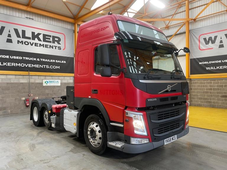 VOLVO FM 450 GLOBETROTTER XL ADR SPEC 6X2 TRACTOR UNIT - 2018 - YK68 WCE