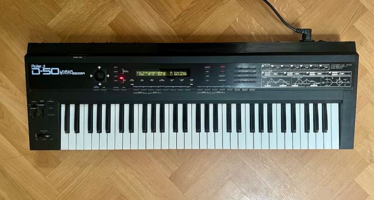 Roland D-50 LA Synthesis Classic 80's Synthesizer