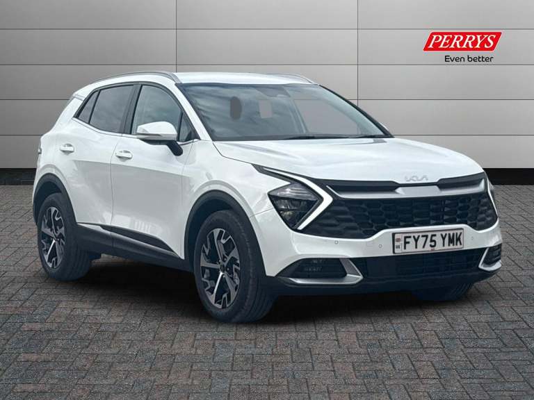 2025 Kia Sportage 1.6T GDi 207 HEV 3 5dr Auto SUV PETROL/ELECTRIC Automatic