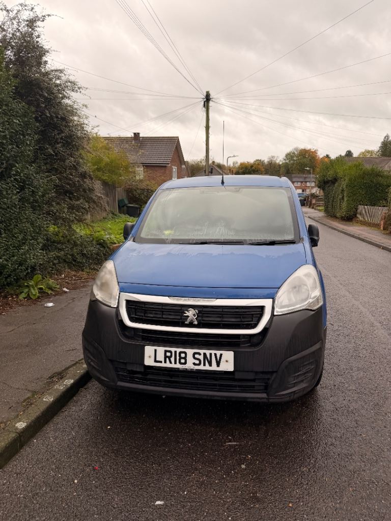 Peugeot, PARTNER, Panel Van, 2018, Manual, 1560 (cc)