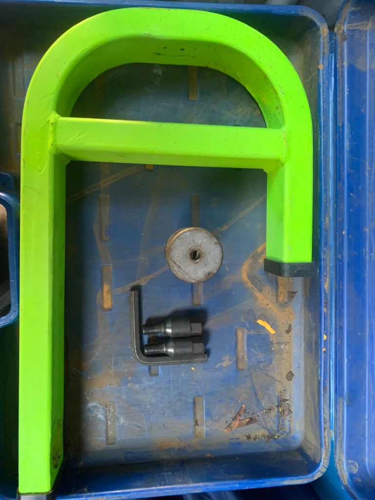Caravan/trailer wheel lock x2 