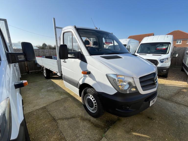 2017 Mercedes-Benz Sprinter 2.1 314 DROPSIDE XXLWB 5.2M BED 17FT Diesel